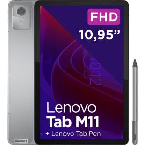 Lenovo Lenovo Tab M11 4+128GB WiFi 10.95" Luna Grey + Pen ITA